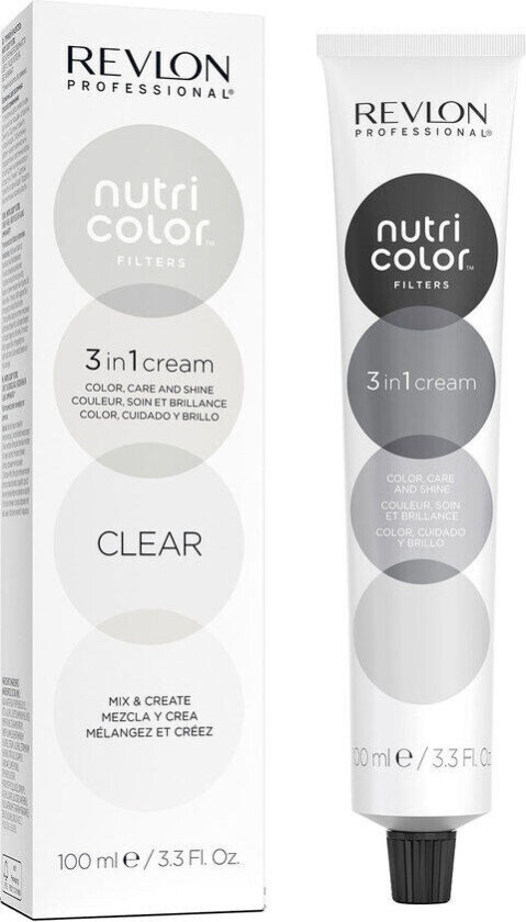 Professional Nutri Color Filters Clear 100ml