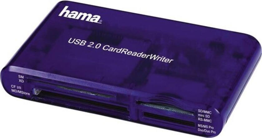 Bilde av USB 2.0 30 in 1 CardReaderWriter - card reader - USB 2.0