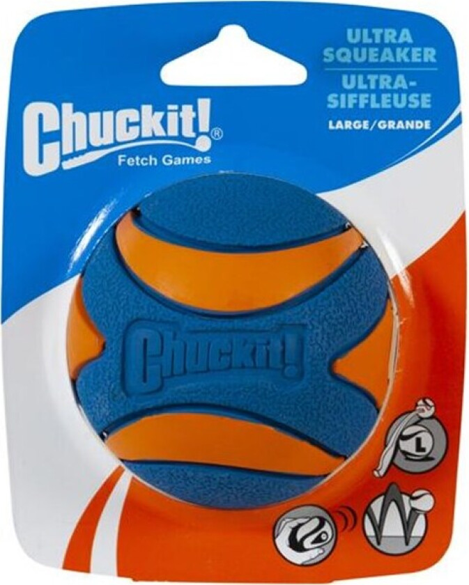 Ultra Squeaker Ball 1pk L