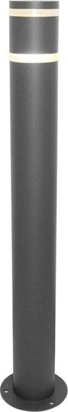 Nils Bollard Pollare 80cm E27-sockel IP44 Antracit