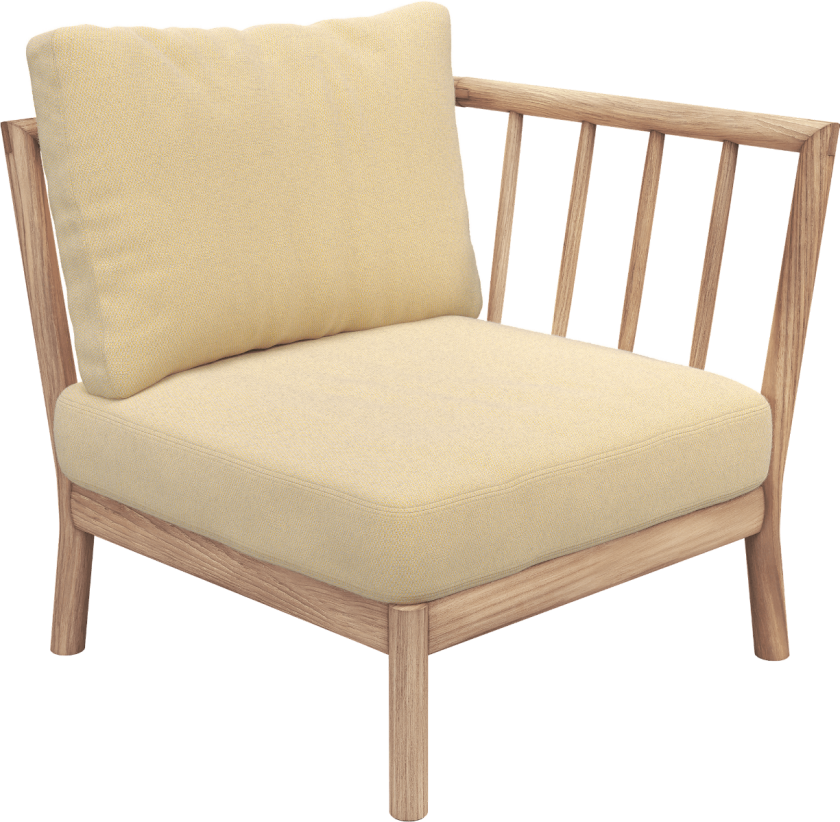 Bilde av Tradition endemodul Honninggul teak