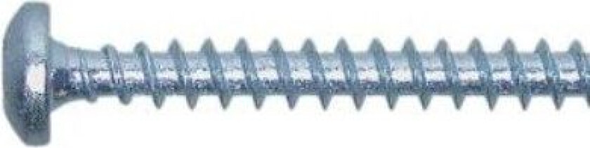 NKT universalskrue 3,5x16mm - TX15, panhoved, groft trægev. Spun, rustfri A4 - 200stk