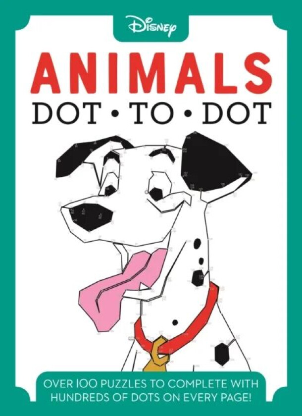 Disney Dot-to-Dot Animals av Walt Disney