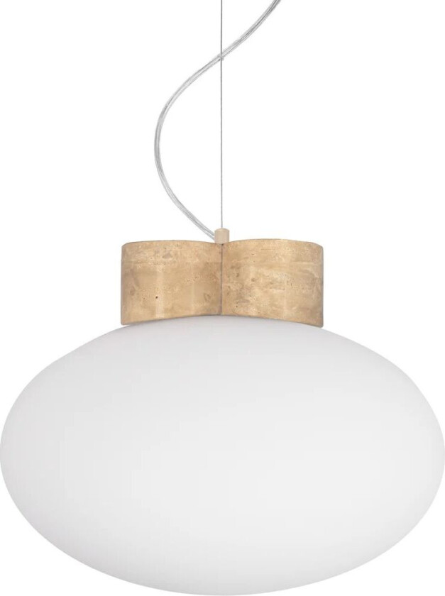 Mammut pendel Ø 30 cm Travertin