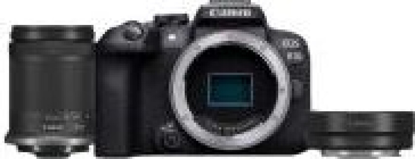 EOS R10 - Digitalkamera - speilløst - 24.2 MP - APS-C - 4K / 60 fps - 8.3optisk x-zoom RF-S 18-150mm F3.5-6.3 IS STM lens - Wi-Fi, Bluetooth