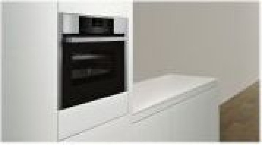 N 90 C15FS22N0 - Ovn - med dampfunksjon - innebygd - fordypning - bredde: 56 cm - dybde: 55 cm - høyde: 45 cm - med selvrens - Klasse A+ - rustfritt stål