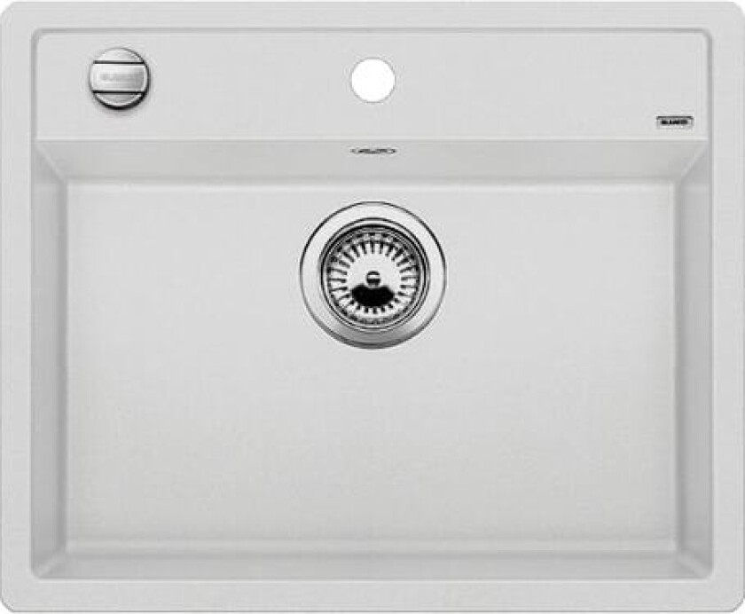 Dalago 6 MX kjøkkenvask, 61,5x51 cm, hvit