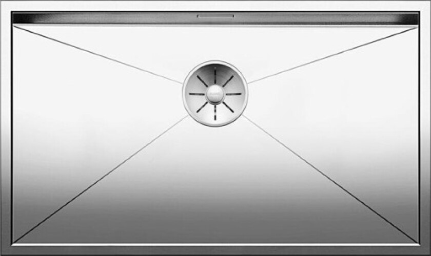 Zerox 700-IF/N UXI kjøkkenvask, 74x44 cm, rustfritt stål