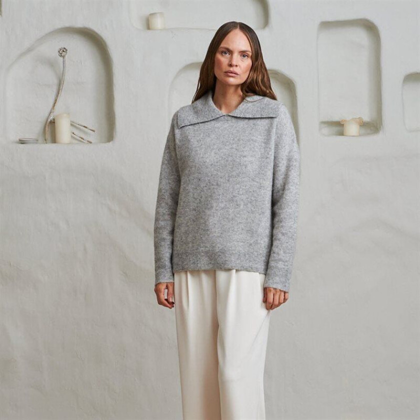 Lucca - Lt Grey Melange Grå S