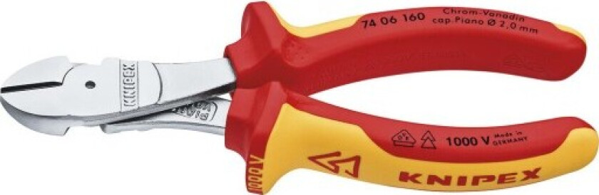 Knipex Kraft Sideavbiter 160 mm - 1000 volt