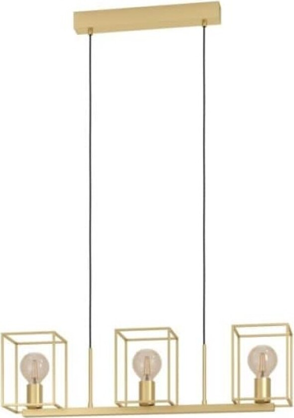 Cumiole, Fleksibel montering, Gull, Gull, Stål, firkant, Innendørs