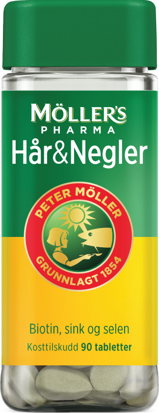 Hår & Negler tabletter, 90 stk.