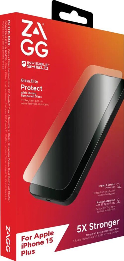 InvisibleShield Glass Elite iPhone 15 Plus