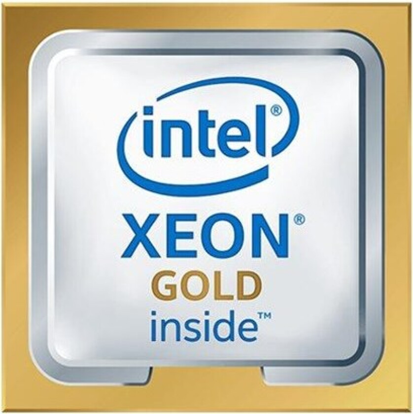 Xeon Gold 3 GHz processor Prosessor/CPU - 12 kjerner - 3 GHz - LGA4189 - Bulk (uten vifte)