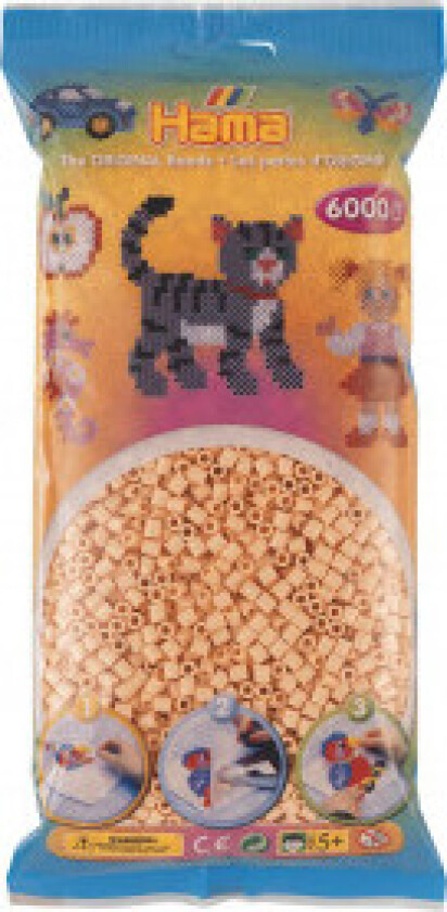 Midi Perler 205-78 Lys fersken- 6000 stk