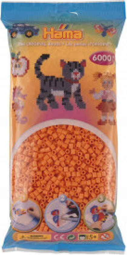 Midi Perler 205-79 Aprikos - 6000 stk