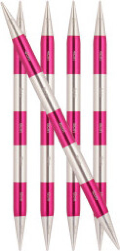 SmartStix Strømpepinne Aluminium 14cm Rosa 3,25mm