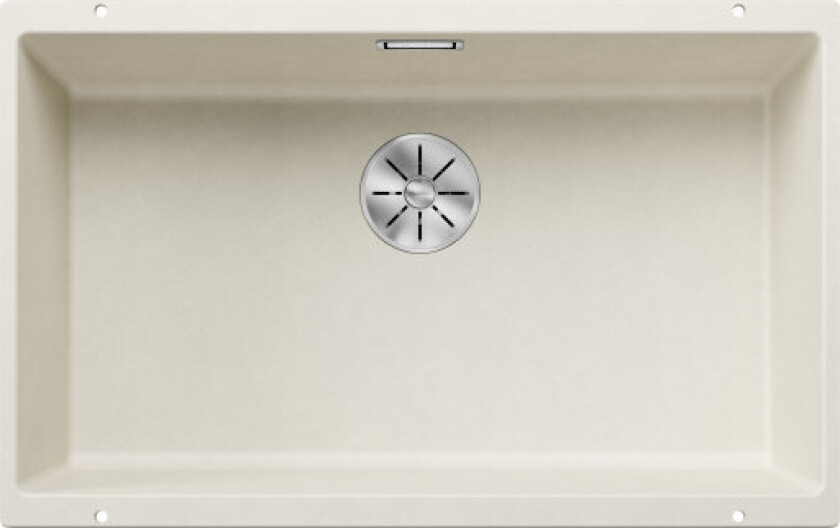 Subline 700-U UXI kjøkkenvask, 73x46 cm, hvit