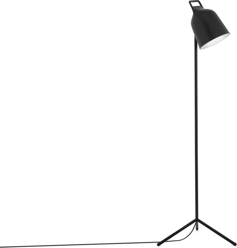 Stage gulvlampe black, pulverlakkert stål