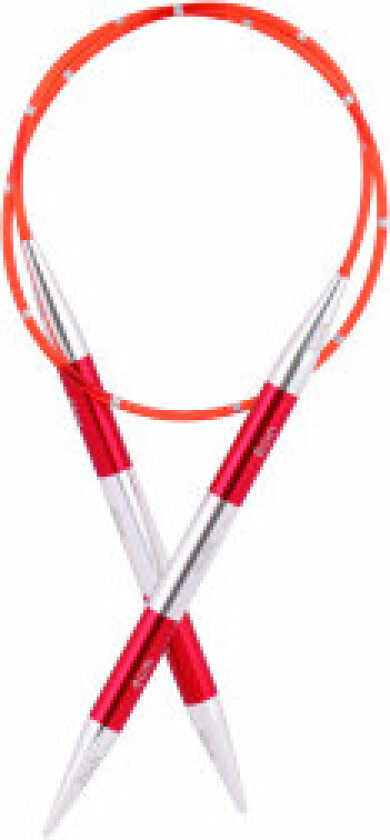 SmartStix Rundpinne Aluminium 40cm Rød 3,25mm