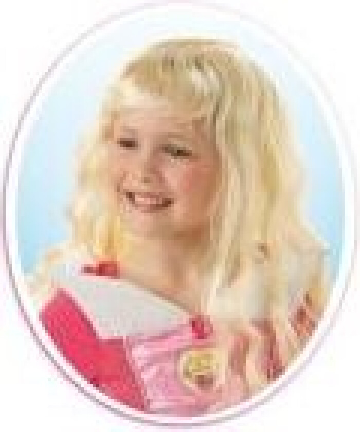 Prinsesse Tornerose Paryk til børn, udklædning