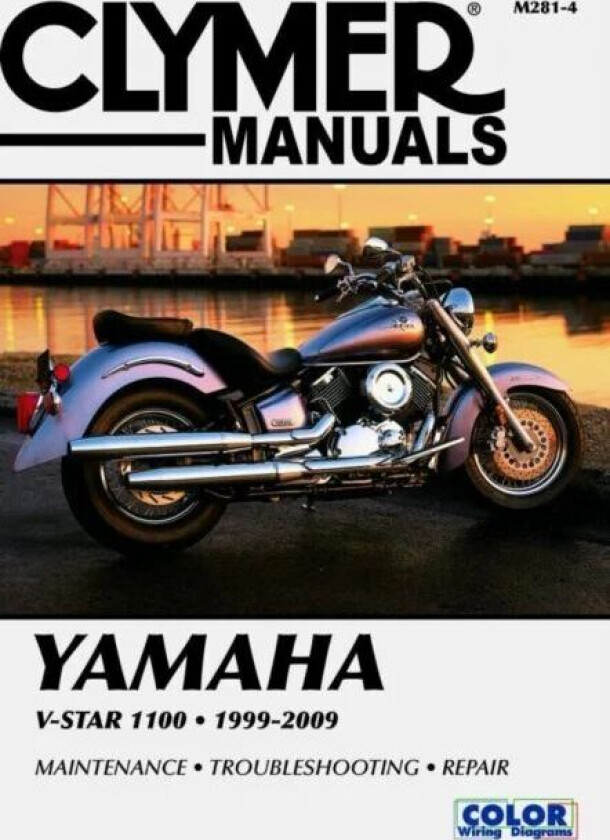 Yamaha V-Star 1100 Series Motorcycle (1999-2009) Service Repair Manual av Haynes Publishing