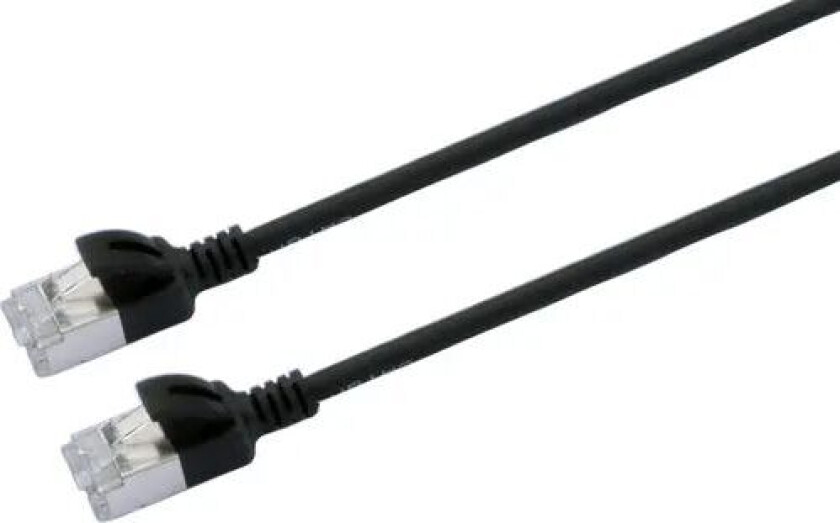 Nettverkskabel Lszh Rj-45 Rj-45 Cat 6a 5m Svart