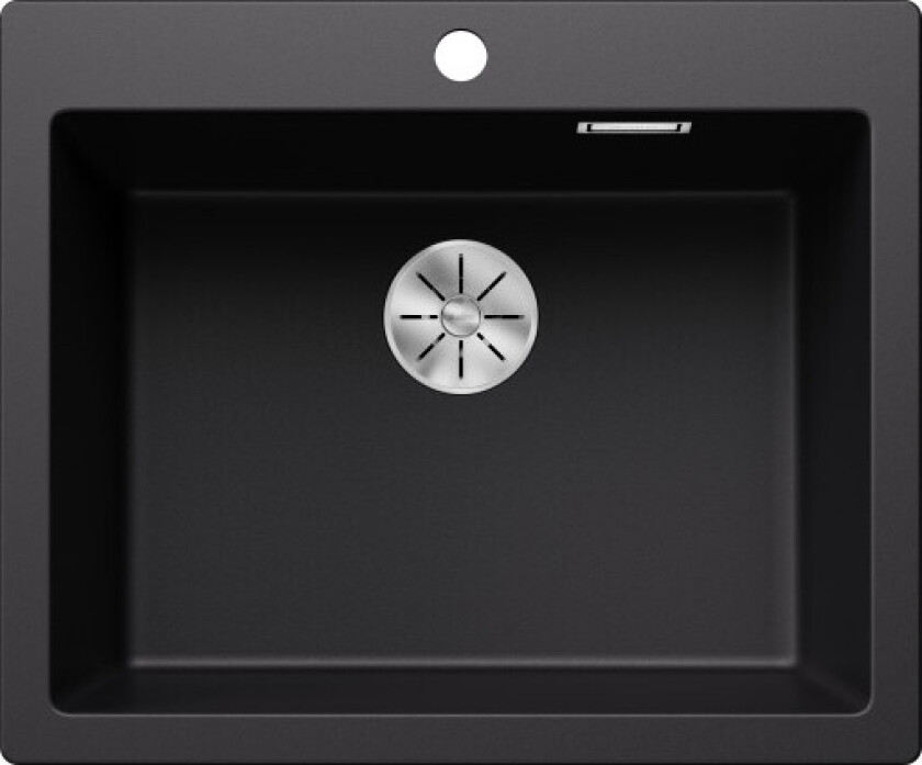 Pleon 6-F UXI kjøkkenvask, 60,5x50 cm, sort