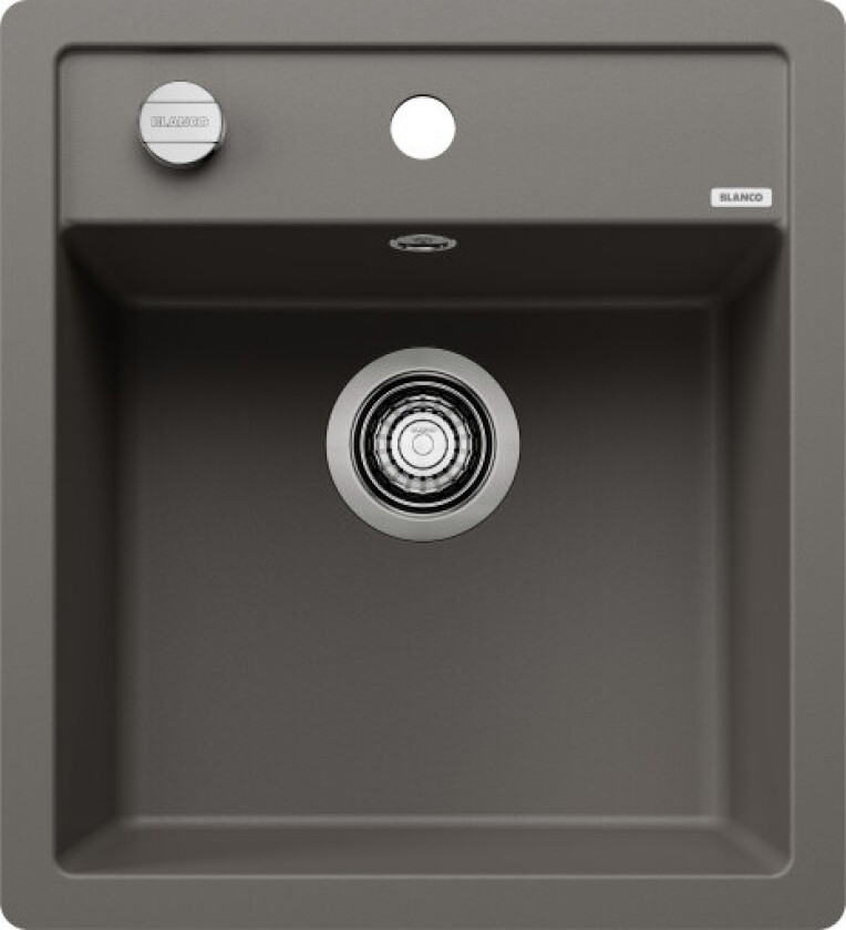 Dalago 45-F MX kjøkkenvask, 45,5x50 cm, grå