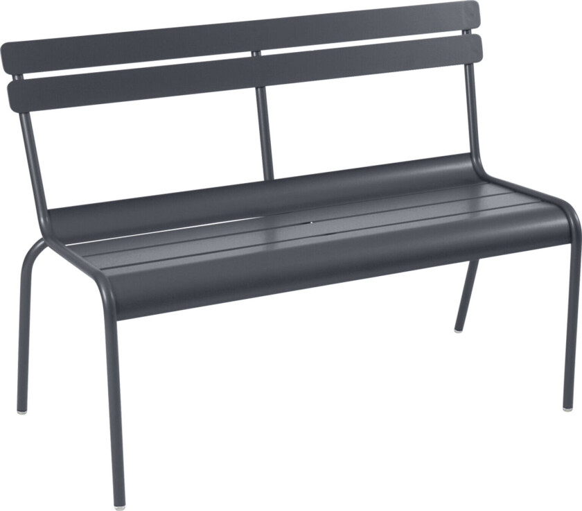 Luxembourg Bench with Backrest Anthracite 47