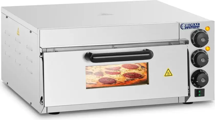 Pizzaovn - 1 kammer - 2.000 Watt