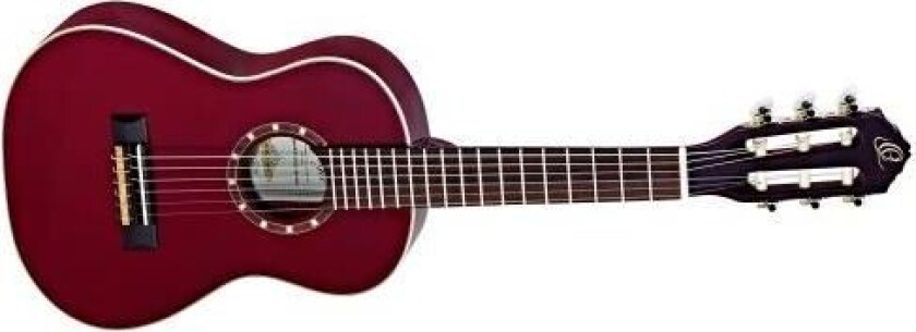 Ortega R121-1/4wr Klassisk Gitar 1/4 Gloss Wine Red