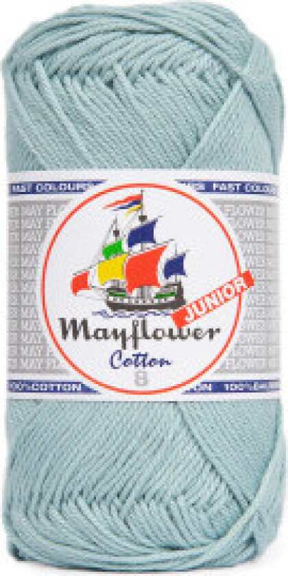 Cotton 8/4 Junior Garn 107 Dusty Light Mint