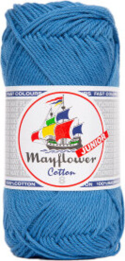 Cotton 8/4 Junior Garn 113 Dusty Light Denim