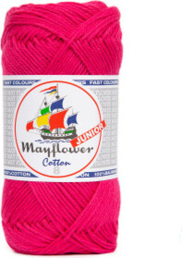 Cotton 8/4 Junior Garn 117 Mørk Cerise