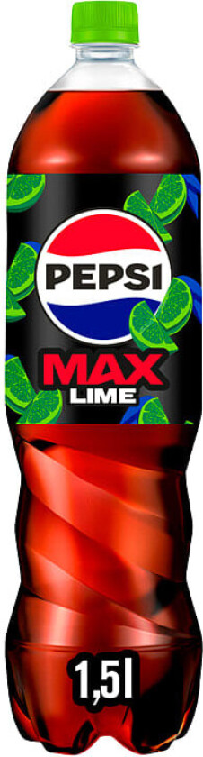 Pepsi Max Lime 1,5l flaske