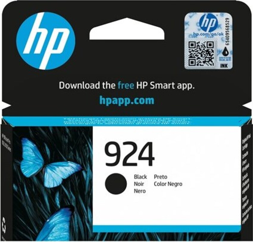 924 - Blekkpatron Svart