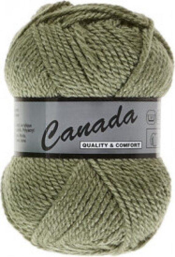 Lammy Canada Garn Unicolour 076 Lys armégrønt