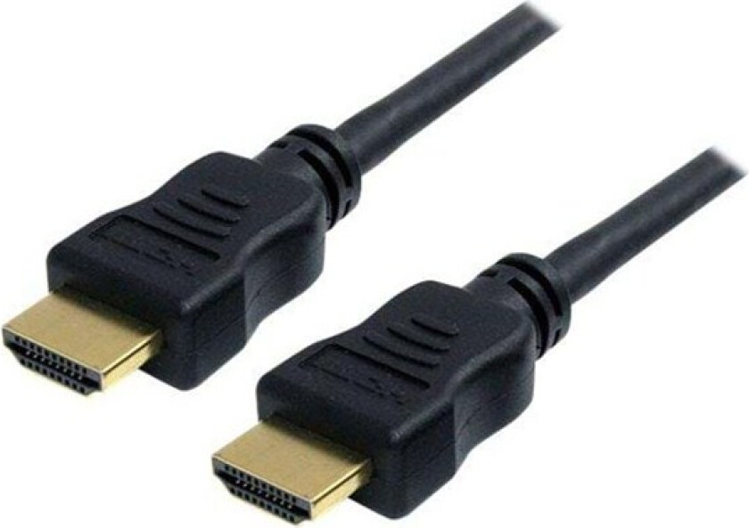 2m High Speed HDMI Cable w/ Ethernet Ultra HD 4k x 2k - HDMI-kabel med Ethernet - HDMI hann til HDMI hann - 2 m - svart