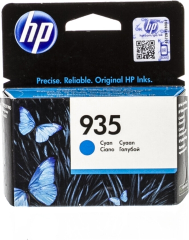 Hp Blekk Cyan No.935