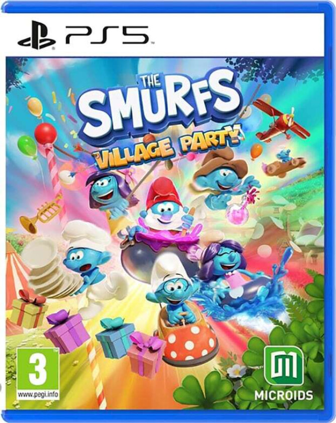 The Smurfs: Village Party - Sony PlayStation 5 - Party