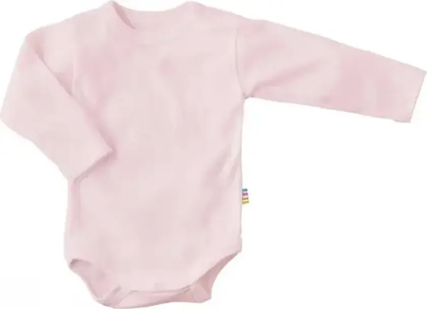 Lyserosa body i bambus | Joha | Baby | Søtt rosa | størrelse 50 | 96% Viscose(Bambus) og 4 Lycra til