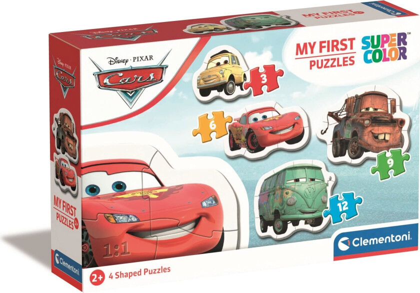 - My first puzzle 3-6-9-12 pcs - Disney Cars (20804)