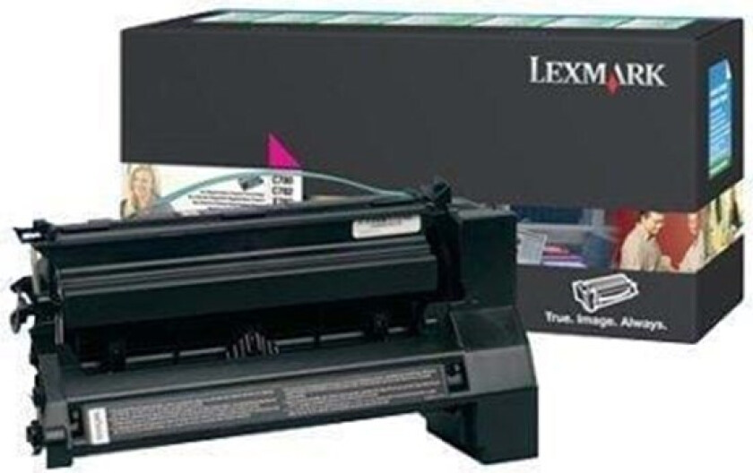 C780A2MG Toner - Laser toner Rød