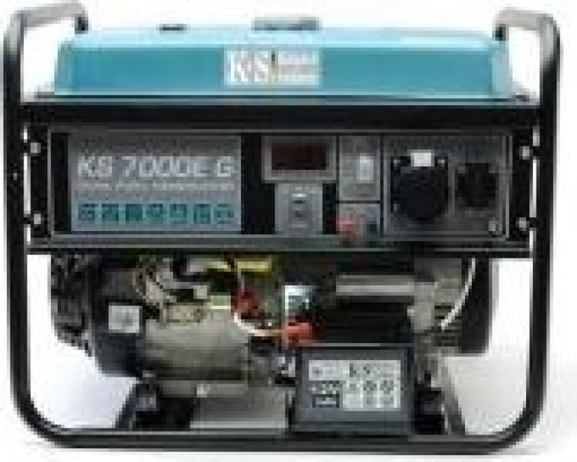 Könner & Söhnen hybrid (bensin/LPG) generator KS 7000E G