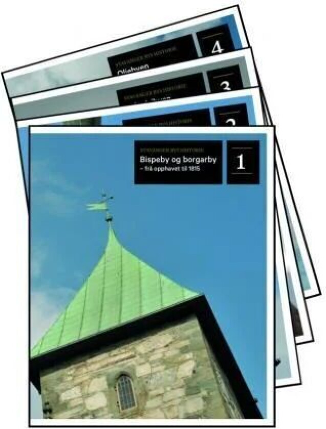 Stavanger bys historie. Bd. 1-4