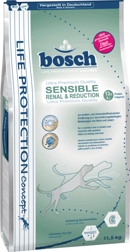 Økonomipakke bosch 2 x storsekker - Sensible Renal & Reduction (2 x 11,5 kg)