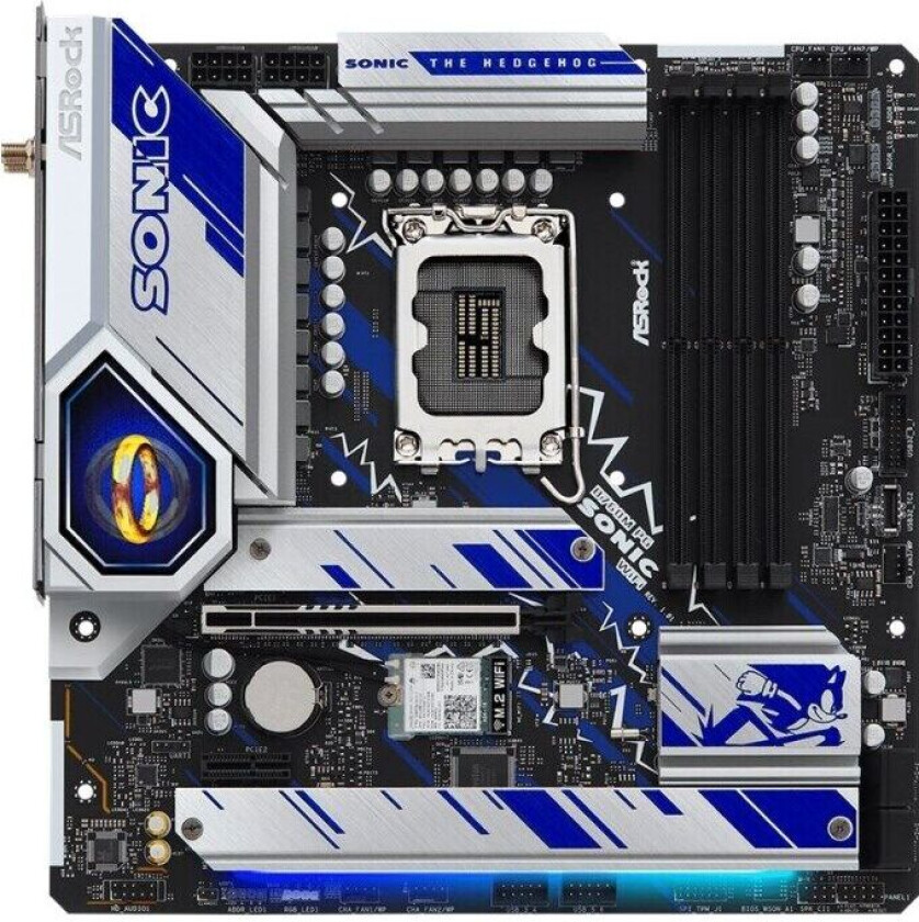 B760M PG Sonic WiFi Hovedkort - Intel B760 - Intel LGA1700 socket - DDR5 RAM - Micro-ATX