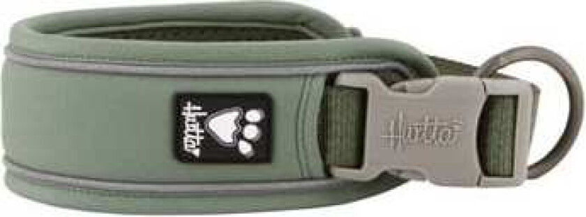 Hurtta Weekend Warrior ECO Hundehalsbånd Grønn (45-55 cm)
