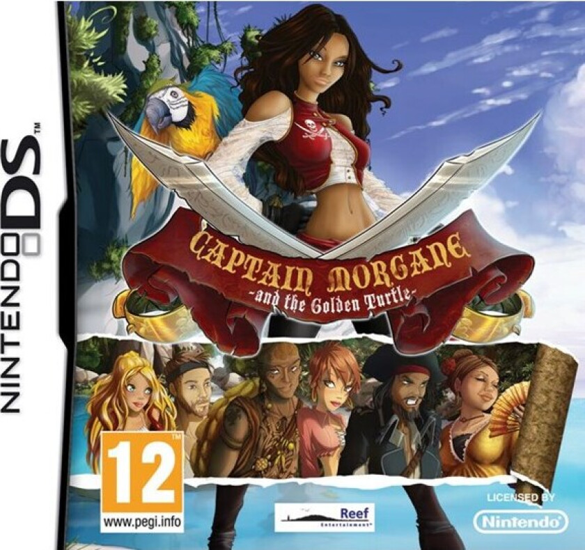 Captain Morgane and the Golden Turtle - Nintendo DS - Eventyr